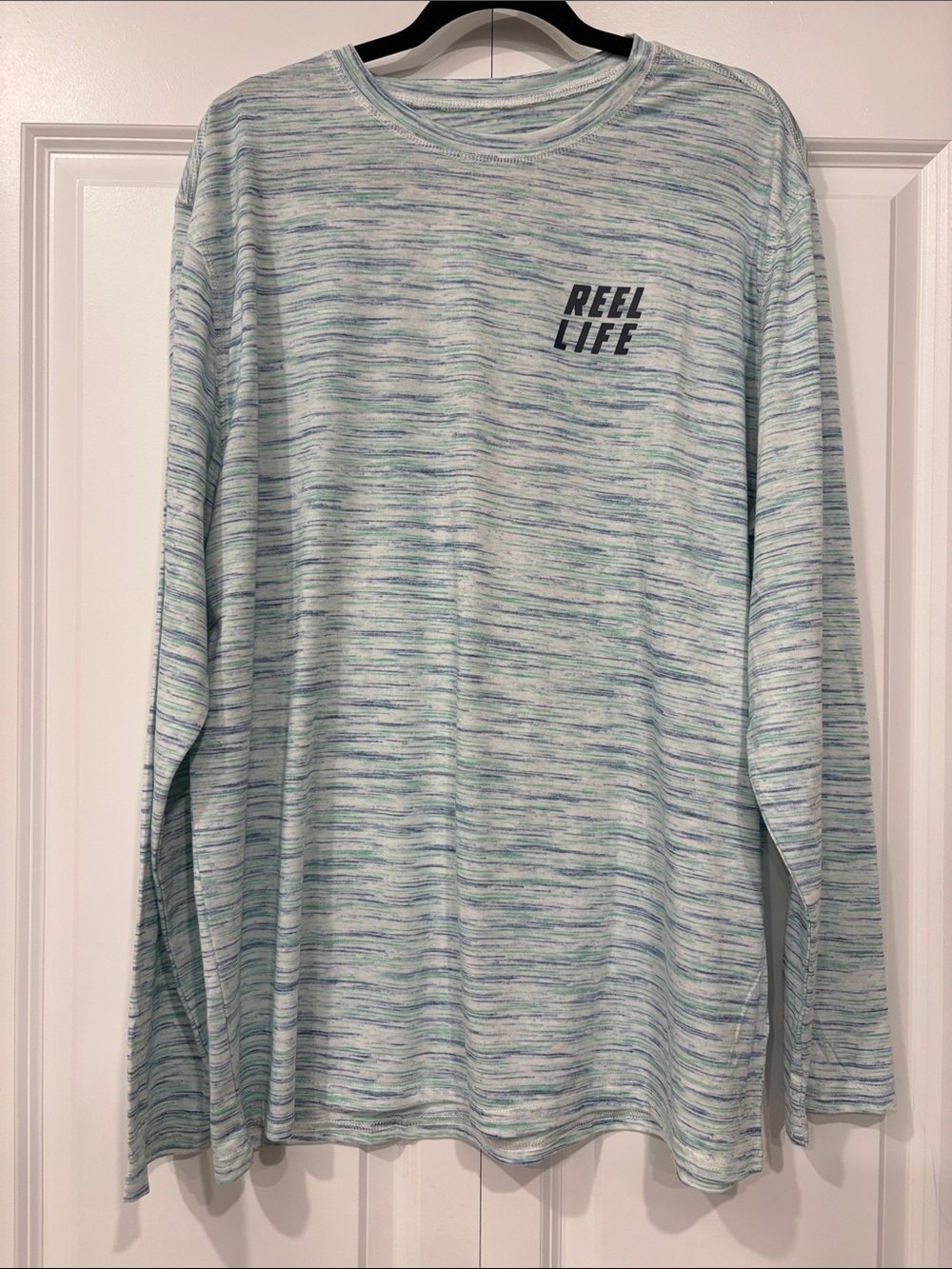 Reel Life  long sleeve boating shirt Size XXL SPF 50